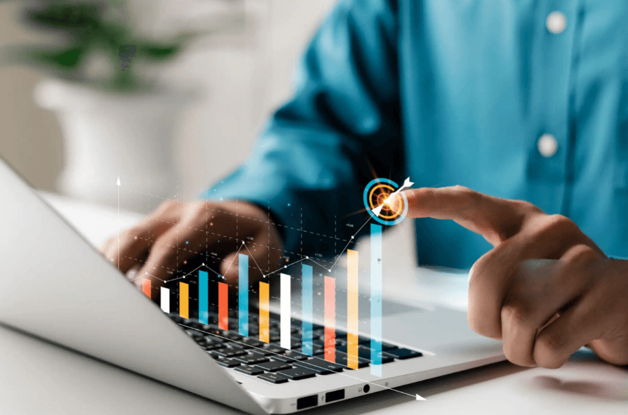 market-analyzation-bar-chart-and-line-graph